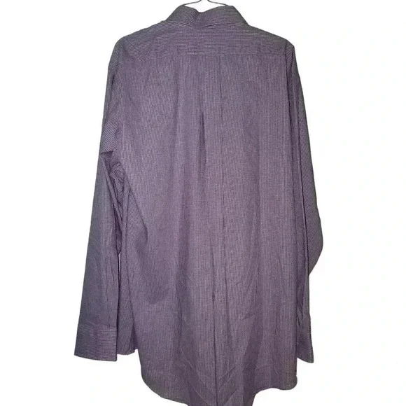 Chaps Long-sleeved Regular Fit Comfort Stretch Causal Dress Shirt 16 neck - Picture 5 of 7